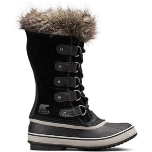 Sorel Joan of Arctic waterdichte sneeuwlaarzen voor dames, zwart/steengroeve, maat 43, Zwarte steengroeve, 42 EU