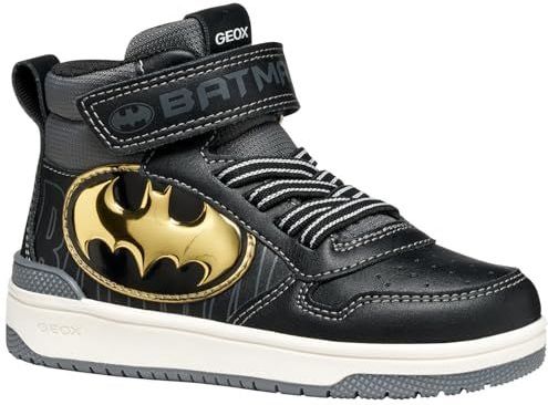 Geox - J WASHIBA - Skateschoenen - Zwart/Goud - 24 EU