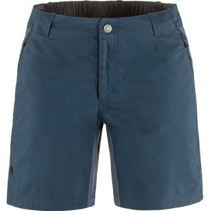 FJALLRAVEN 14200188-560 Hoja Hybrid Shorts W Shorts Dames Navy Maat 44