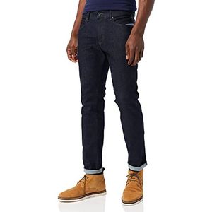 camel active Heren slim fit Madison Rechte Jeans, blauw, 40W / 32L