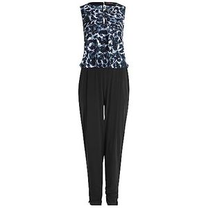 Vera Mont Jumpsuit voor dames met cut-outs, blauw, 46