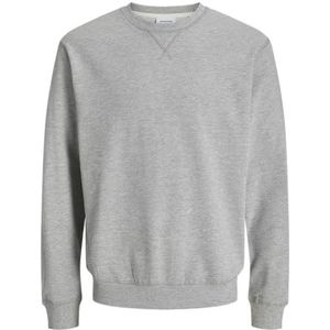 JACK & JONES Jjgrady Sweat Crew Neck, lichtgrijs gem., S
