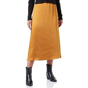 Sisley Womens 4RHEL000T Skirt, Mustard 3P8, 46