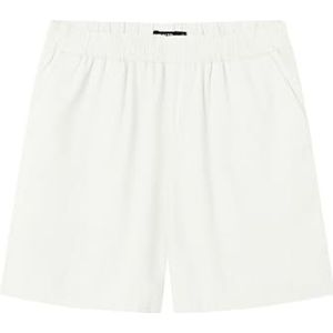 Lmtd Nlnfinen shorts Noos, uniseks, wit (bright white), 176 cm