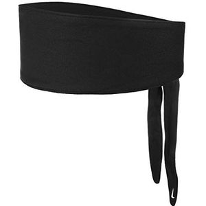 Nike Unisex - Bandana Head Tie hoofdband voor volwassenen, zwart, één maat