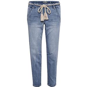 Cream CRStacia ankl Jog broek, casual, medium blue denim, M dames