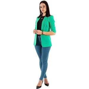 ONLY Onlelly 3/4 Life Blazer Tlr Noos Blazer dames,simply green,34