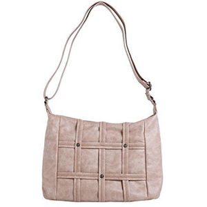 s.Oliver (Bags) 39.610.94.7801 dames schoudertassen 45x26x14 cm (B x H x D), Roze Chalk Rose 4060