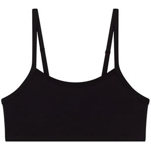 Petit Bateau Mouwloze beha's voor dames, zwart, S, Zwart, S