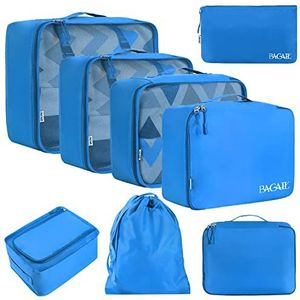 BAGAIL Verpakking Kubussen voor Koffer 8 Set, Lichtgewicht Bagage Verpakking Organizers Verpakking Kubussen voor Reis Accessoires
