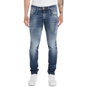 Replay Anbass Slim fit Jeans voor heren, 009, medium blue., 32W x 36L
