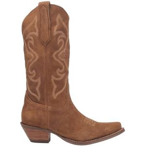 Dingo Boots Women's Out West Fashion Boot, Camel, 9