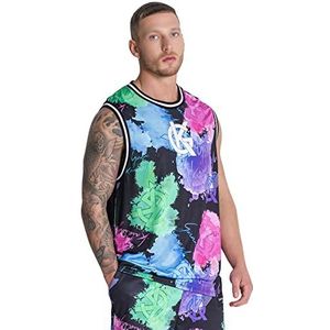 Gianni Kavanagh Meerkleurig Hydrate Vest T-shirt voor heren, Meerkleurig, XL