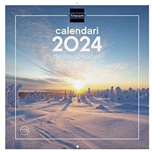 Finocam - Kalender 2024 wandafbeeldingen 30x30 om te schrijven januari 2024 - december 2024 (12 maanden) Natuur Catalaans