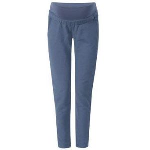 bellybutton Dames broek M. Onderbuikband zwangerschapsbroek, blauw (Moonlight 3820), 40