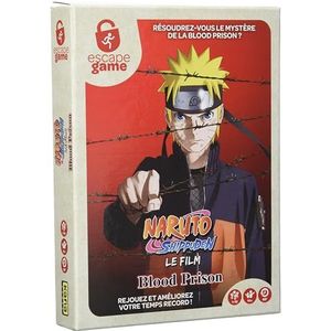 Escape Game Naruto Shippuden: Blood Prison – gezelschapsspel – gemaakt in Frankrijk