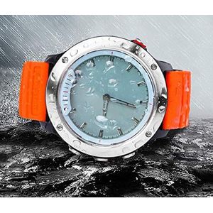 Monkeylectric Unisex Qsmart6 Thunder Smartwatch, Hugger Orange, one size