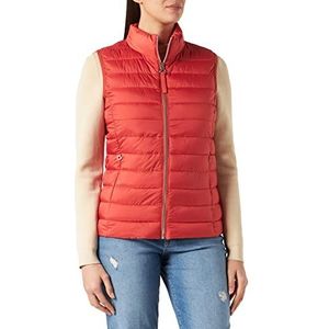 s.Oliver Damesvest, mouwloos, regular fit, oranje (light orange), 34