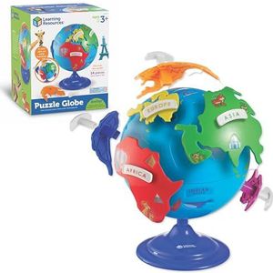 Learning Resources Globe Puzzel 14-Stuk Set