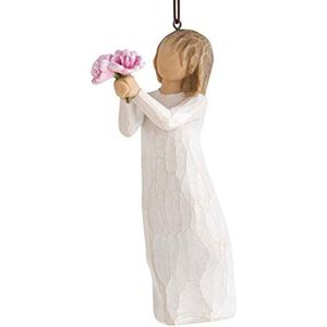 Willow Tree Thank You hangornament, gietsteen, multi, 5 x 6,5 x 13,5 cm