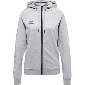 hummel Hmlmove Grid Cot. Zip Hoodie Woman Hooded Sweatshirt
