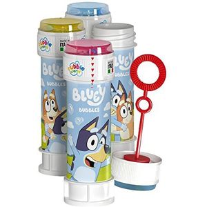 DULCOP - Bluey Bubbles - Bellenblaas - 60 ml - 047337 - Blauw - Plastic - Officiële Licentie - Kinder Speelgoed - Buitenspeelgoed - Zomerspel - Vanaf 3 jaar