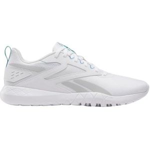 Reebok Flexagon Energy Tr 4 Sneaker voor heren, Schoeisel Wit Grijs1 Kinetic Blauw, 48.5 EU