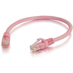 C2G 3M roze Cat5e Ethernet RJ45 hoge snelheid netwerk kabel, LAN Lead Cat5e UTP Patch kabel