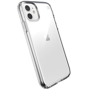 Speck iPhone 11 beschermhoes telefoonhoes beschermende hoes tas dunne schaal hardcase bestendig voor Apple iPhone 11 - Presidio Stay Clear - Transparant