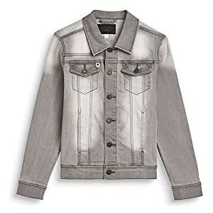 ESPRIT Kids, denim jas voor jongens, grijs (Light Grey Denim 212), XS