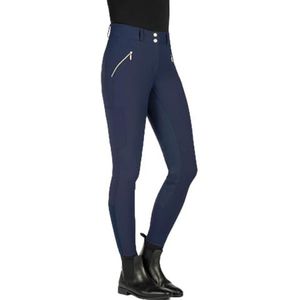 HKM Lia High Waist vol grip Broek voor dames Donkerblauw 44