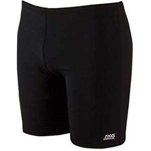 Zoggs Boy's Cottesloe Mid Jammer Zwembroek (Pack van 1), Zwart, 8-9 jaar