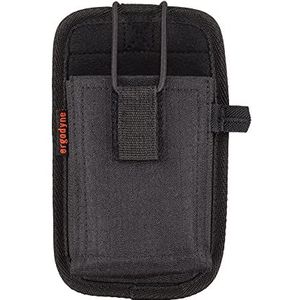 Ergodyne Squids 5544 Barcode Scanner Holster Pouch for Phone Size Mobile Computers, Handheld Bar Code Scanners Holder, Belt Clip and Equipment Loop Attachment,Black,Small