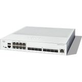 Cisco Catalyst 1300-16XTS - Managed Switch - 8 Poorten 10G Koper - 8 x 10GE SFP+