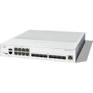Cisco Catalyst 1300-16XTS - Managed Switch - 8 Poorten 10G Koper - 8 x 10GE SFP+