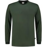 Tricorp 102005 Workwear UV-bescherming lange mouwen T-shirt, 50% polyester/50% polyester, CoolDry, 180g/m², wit, maat XS