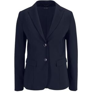 Betty Barclay Korte damesblazer met lange mouwen, blauw, 36