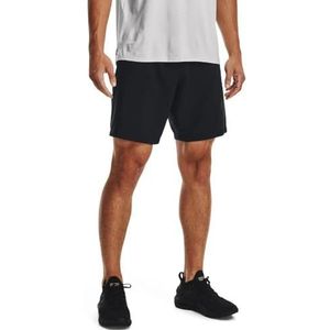 Under Armour Heren Woven Graphic lichte fitnessshorts voor mannen, zweetafvoerende en sneldrogende sportbroek, 001, zwart., XL