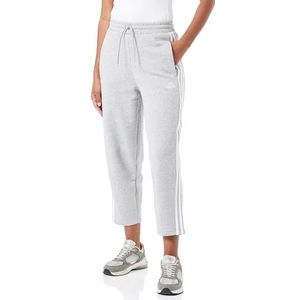 adidas Dames Essentials 3-Stripes fleece joggingbroek met open zoom