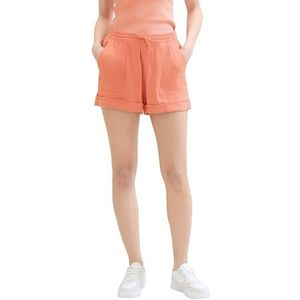 TOM TAILOR Denim Bermuda shorts voor dames, 35155 - Verbrand terracotta, L