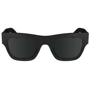 CALVIN KLEIN CK24510S zonnebril voor heren, zwart, eenheidsmaat, Zwart, One Size