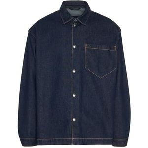 7 For All Mankind overshirt origins, Donkerblauw, XS