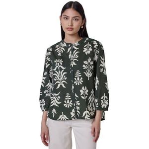 Street One - Studio - Gedessineerde Blouse - Groen