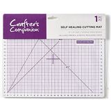 Crafter's Companion Cutting Mat voor papier en kaart Crafting & Cutting Projects-12 x 9 Inch