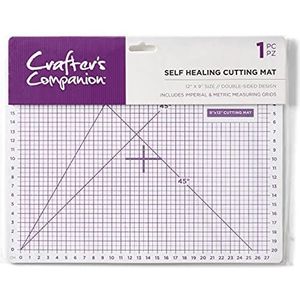 Crafter's Companion Cutting Mat voor papier en kaart Crafting & Cutting Projects-12 x 9 Inch