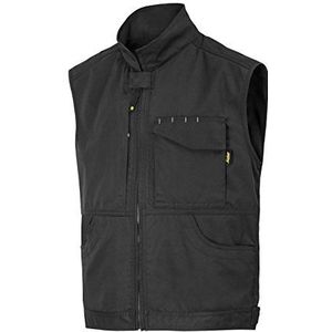 Snickers Workwear Service vest, maat XL, zwart, 4373