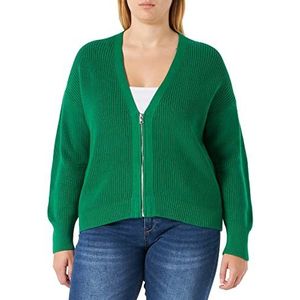 JACK & JONES Dames Jjxx Jxeliza Ls Twist Cardigan Knit Noos gebreide jas, Jolly Green., XS