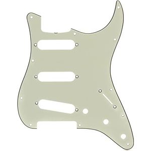 Fender® »STRATOCASTER® PICKGUARD - '60S VINTAGE-STYLE - 11-HOLE - S/S/S« Pickguard voor Strat® - 3-laags - 3 Single Coil Routing - Kleur: Mint Green
