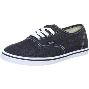 Vans Authentic Lo Pro VQES282 Klassieke sneakers voor volwassenen, uniseks, Zwart denim black, 39 EU