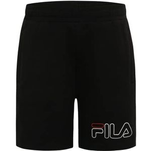 FILA Unisex Scharan Shorts voor kinderen, zwart, 122/128 cm